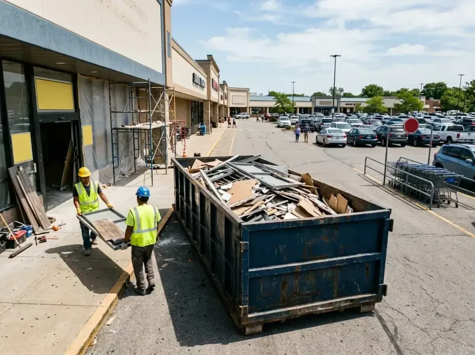 retail-store-renovation-debris-003 — frequently asked questions, Roll-off Dumpster Rentals in Connersville, IN